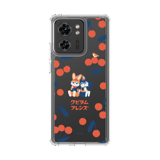 スリムプロテクションケース［ クピラムフレンズ - チェリー ］