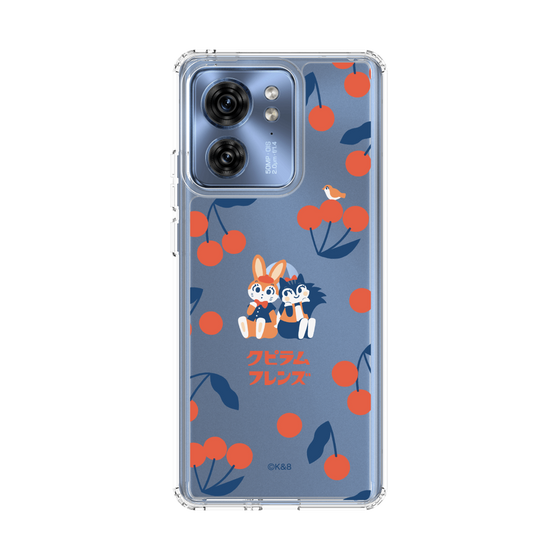 スリムプロテクションケース［ クピラムフレンズ - チェリー ］