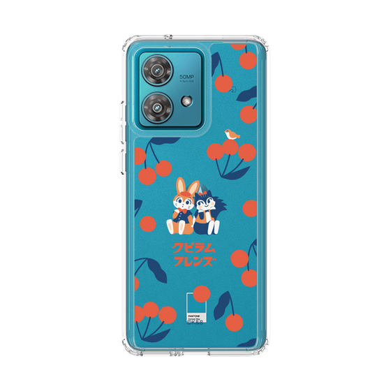 スリムプロテクションケース［ クピラムフレンズ - チェリー ］