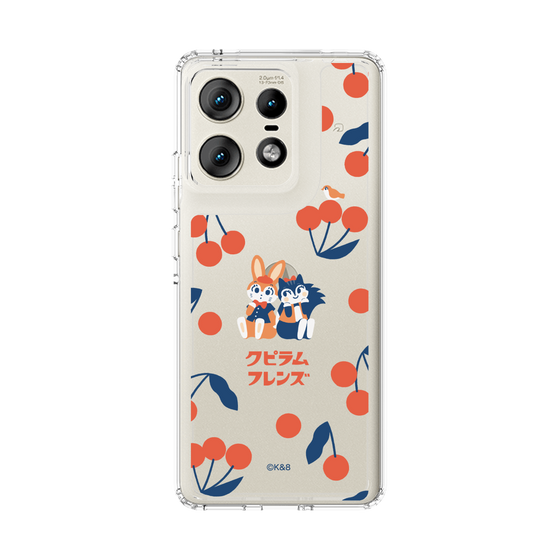 スリムプロテクションケース［ クピラムフレンズ - チェリー ］