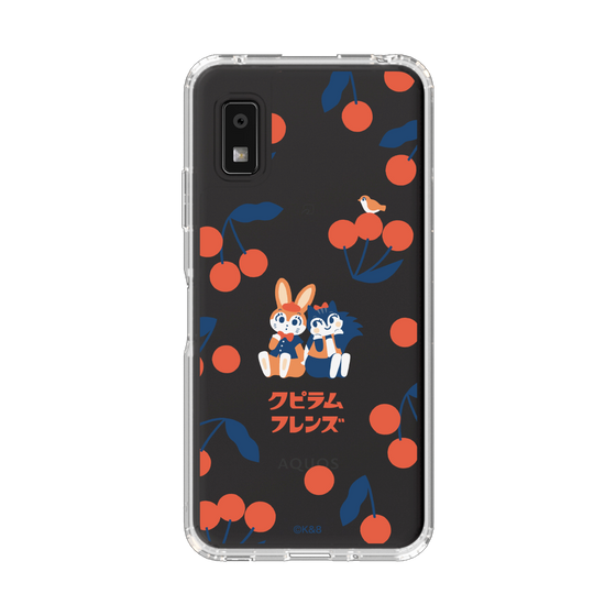 スリムプロテクションケース［ クピラムフレンズ - チェリー ］