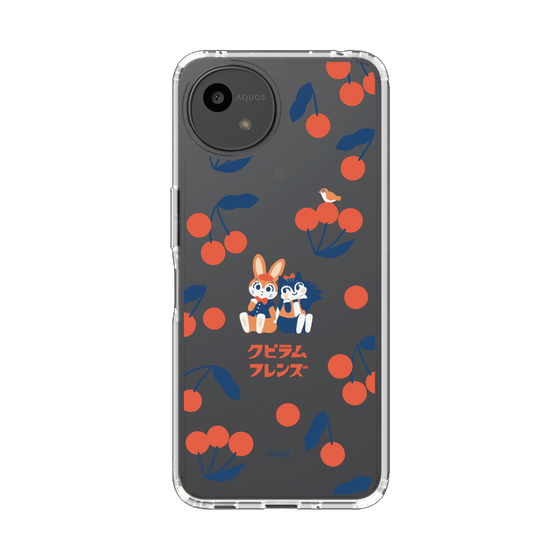 スリムプロテクションケース［ クピラムフレンズ - チェリー ］
