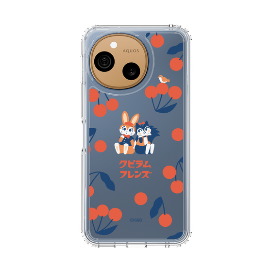 スリムプロテクションケース［ クピラムフレンズ - チェリー ］