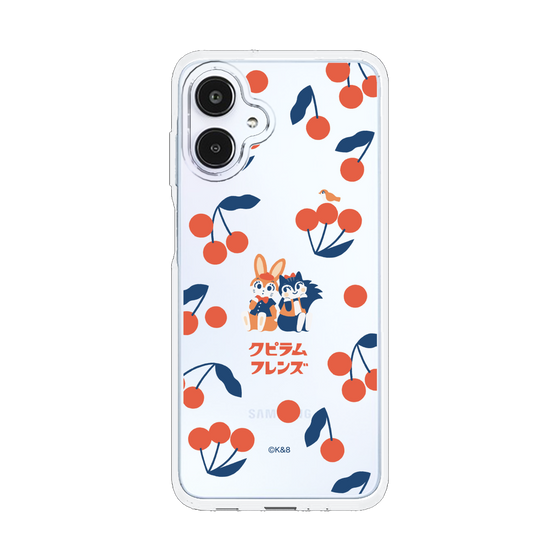 スリムプロテクションケース［ クピラムフレンズ - チェリー ］