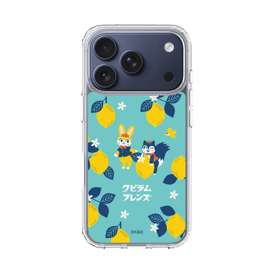スリムプロテクションケース［ クピラムフレンズ - レモン ］