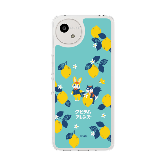 スリムプロテクションケース［ クピラムフレンズ - レモン ］