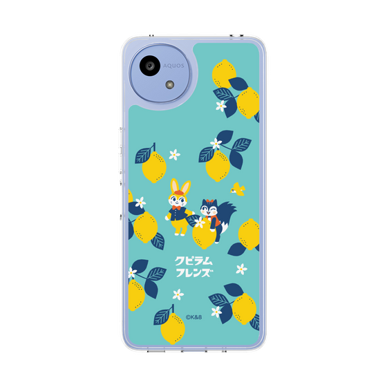 スリムプロテクションケース［ クピラムフレンズ - レモン ］