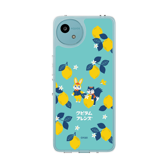 スリムプロテクションケース［ クピラムフレンズ - レモン ］