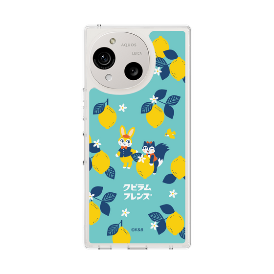スリムプロテクションケース［ クピラムフレンズ - レモン ］