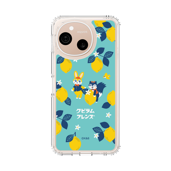 スリムプロテクションケース［ クピラムフレンズ - レモン ］