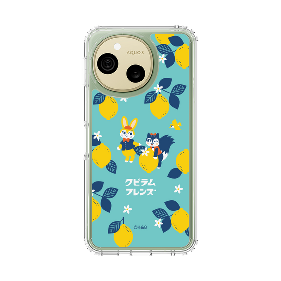 スリムプロテクションケース［ クピラムフレンズ - レモン ］