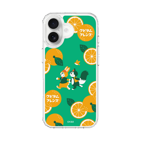 スリムプロテクションケース［ クピラムフレンズ - オレンジ ］