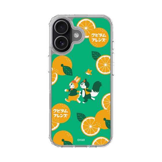 スリムプロテクションケース［ クピラムフレンズ - オレンジ ］