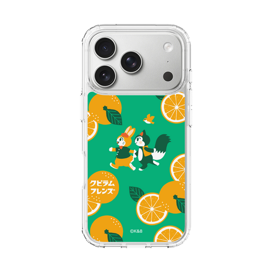 スリムプロテクションケース［ クピラムフレンズ - オレンジ ］