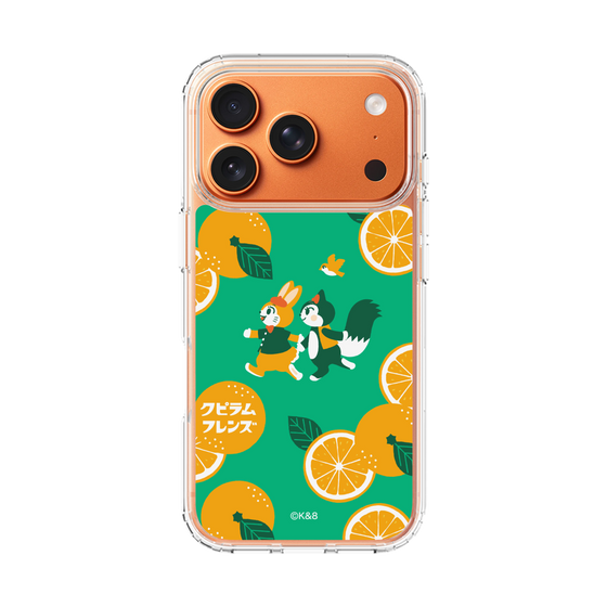 スリムプロテクションケース［ クピラムフレンズ - オレンジ ］