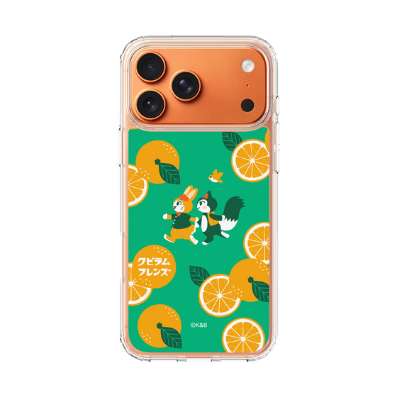 スリムプロテクションケース［ クピラムフレンズ - オレンジ ］