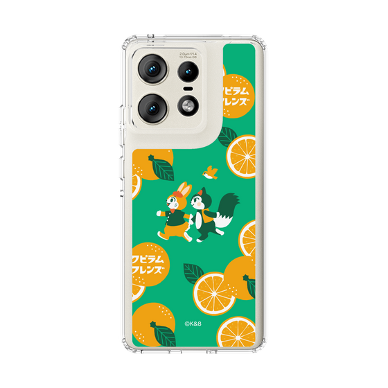 スリムプロテクションケース［ クピラムフレンズ - オレンジ ］
