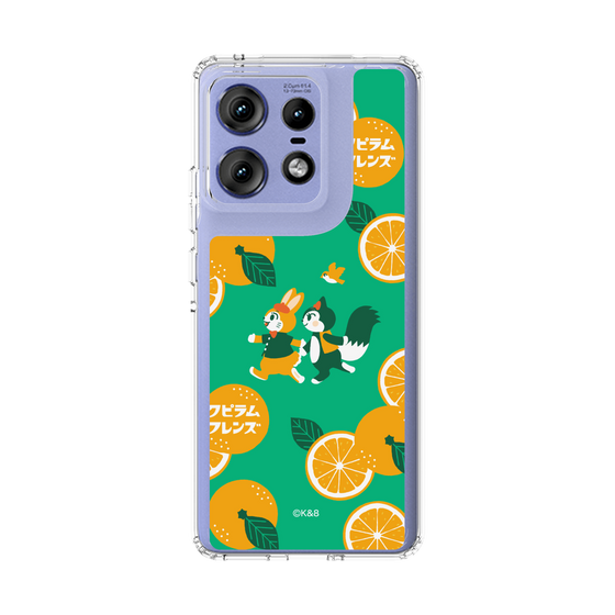 スリムプロテクションケース［ クピラムフレンズ - オレンジ ］