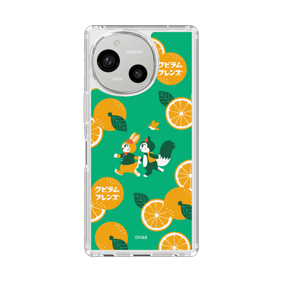 スリムプロテクションケース［ クピラムフレンズ - オレンジ ］