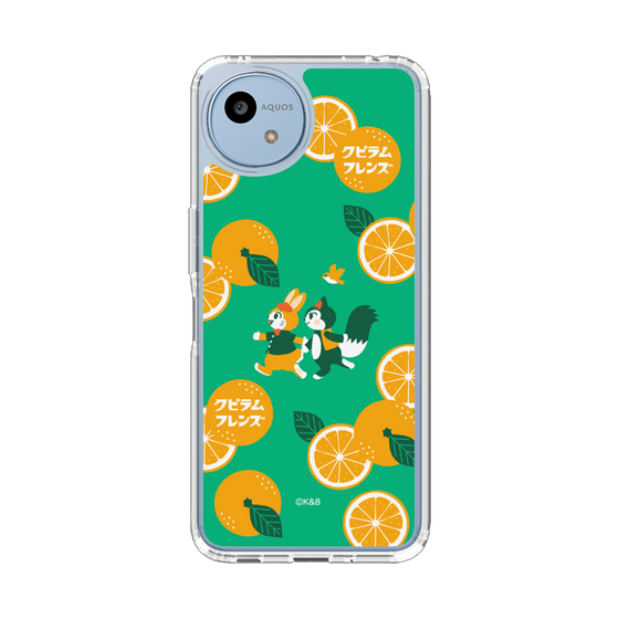 スリムプロテクションケース［ クピラムフレンズ - オレンジ ］