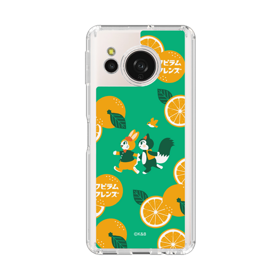 スリムプロテクションケース［ クピラムフレンズ - オレンジ ］