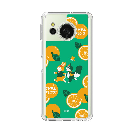 スリムプロテクションケース［ クピラムフレンズ - オレンジ ］