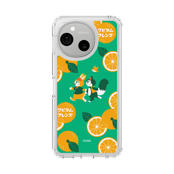 スリムプロテクションケース［ クピラムフレンズ - オレンジ ］