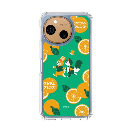 スリムプロテクションケース［ クピラムフレンズ - オレンジ ］