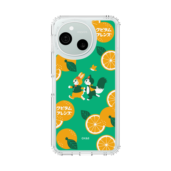 スリムプロテクションケース［ クピラムフレンズ - オレンジ ］