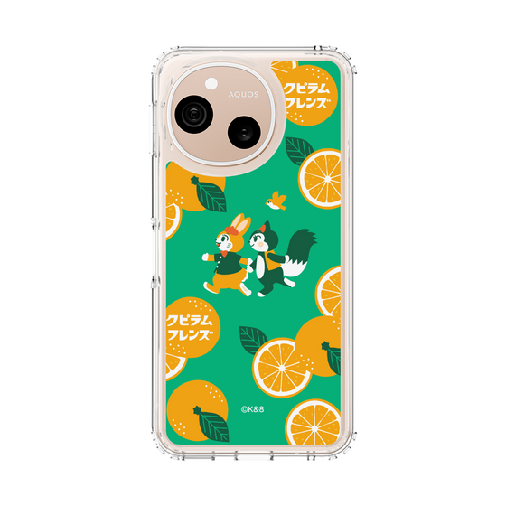 スリムプロテクションケース［ クピラムフレンズ - オレンジ ］