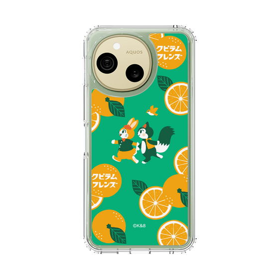 スリムプロテクションケース［ クピラムフレンズ - オレンジ ］