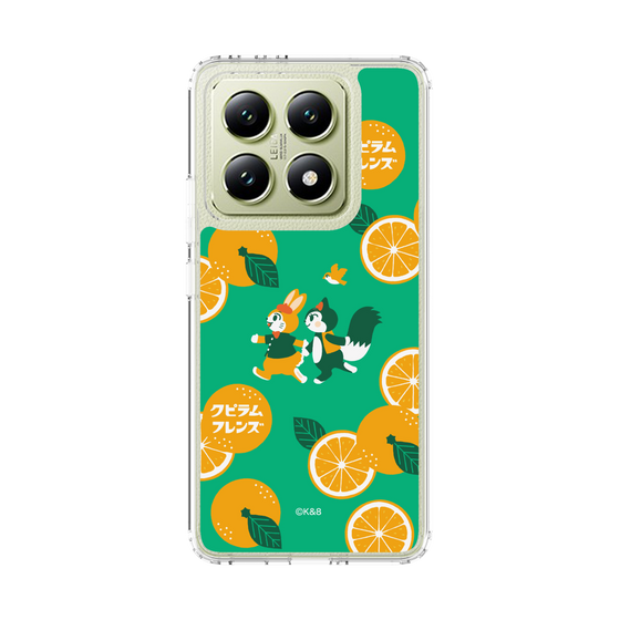 スリムプロテクションケース［ クピラムフレンズ - オレンジ ］