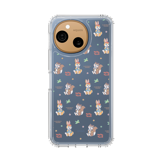 スリムプロテクションケース［ クピラムフレンズ - イラスト ］