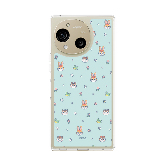 スリムプロテクションケース［ クピラムフレンズ - フェイス ］