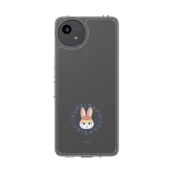 スリムプロテクションケース［ クピラムフレンズ - ロゴ - クッピー ］