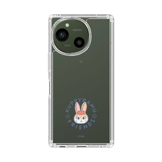 スリムプロテクションケース［ クピラムフレンズ - ロゴ - クッピー ］