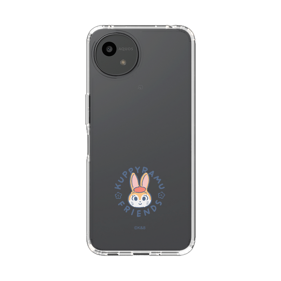 スリムプロテクションケース［ クピラムフレンズ - ロゴ - クッピー ］