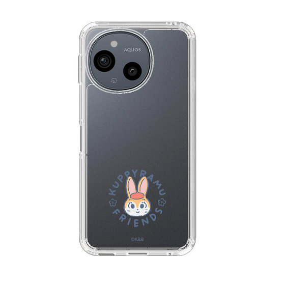 スリムプロテクションケース［ クピラムフレンズ - ロゴ - クッピー ］