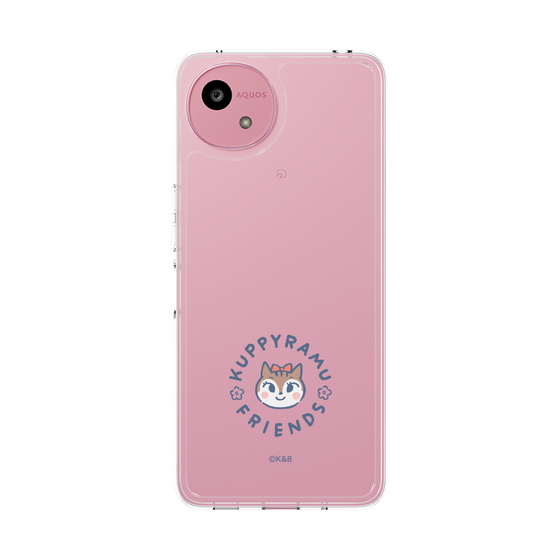 スリムプロテクションケース［ クピラムフレンズ - ロゴ - ラム ］