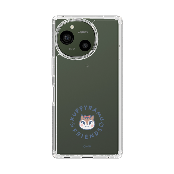 スリムプロテクションケース［ クピラムフレンズ - ロゴ - ラム ］