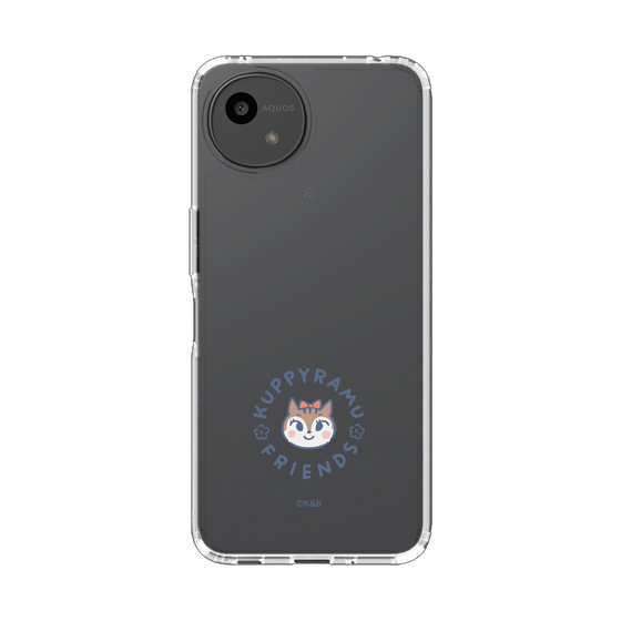 スリムプロテクションケース［ クピラムフレンズ - ロゴ - ラム ］