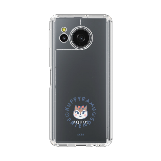 スリムプロテクションケース［ クピラムフレンズ - ロゴ - ラム ］