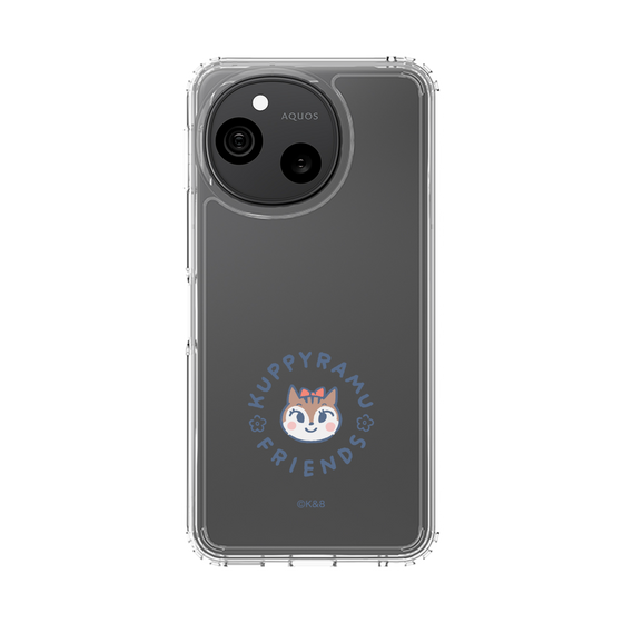 スリムプロテクションケース［ クピラムフレンズ - ロゴ - ラム ］