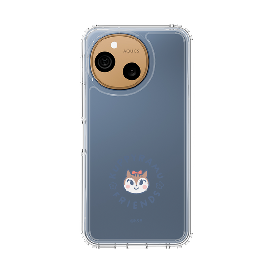 スリムプロテクションケース［ クピラムフレンズ - ロゴ - ラム ］