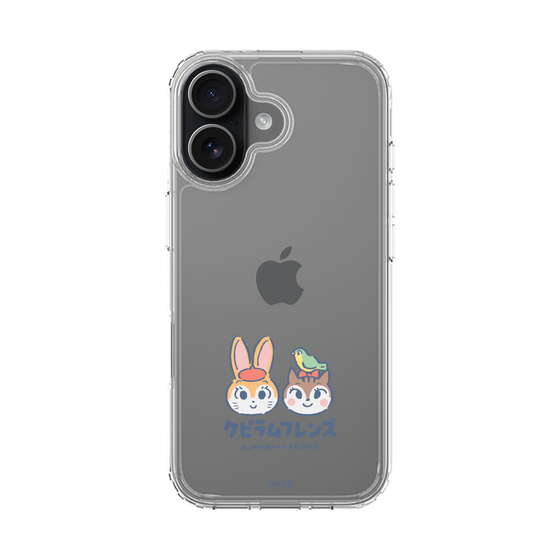 スリムプロテクションケース［ クピラムフレンズ - ロゴ - 仲良し ］