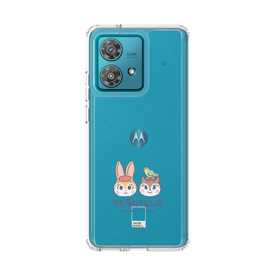 スリムプロテクションケース［ クピラムフレンズ - ロゴ - 仲良し ］