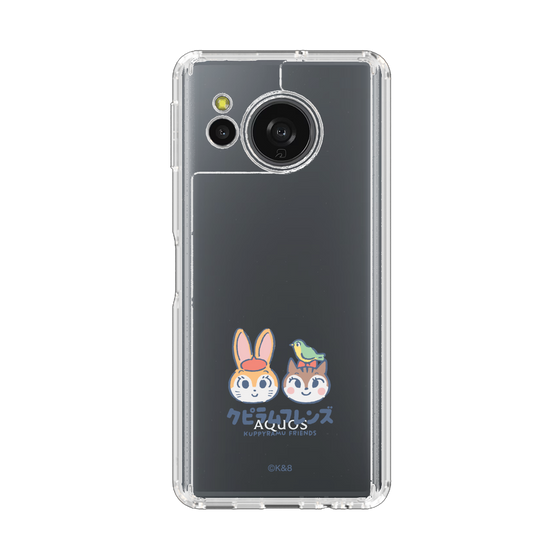 スリムプロテクションケース［ クピラムフレンズ - ロゴ - 仲良し ］