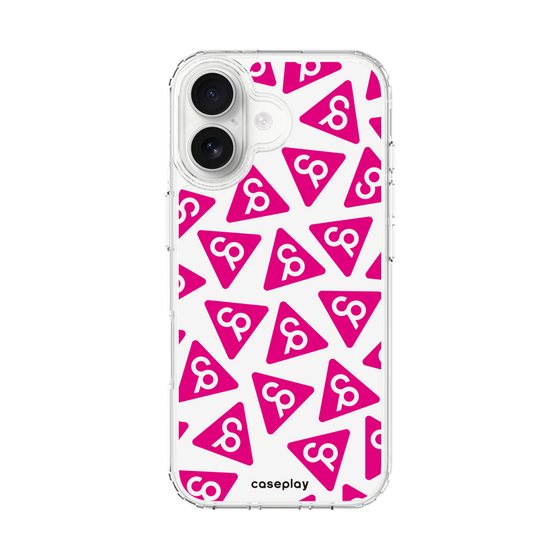 スリムプロテクションケース［ オリジナル - CASEPLAYロゴマーク - ピンク ］