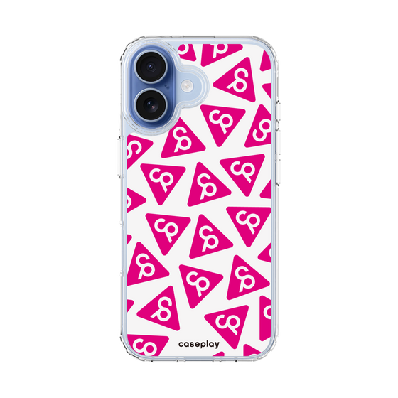 スリムプロテクションケース［ オリジナル - CASEPLAYロゴマーク - ピンク ］