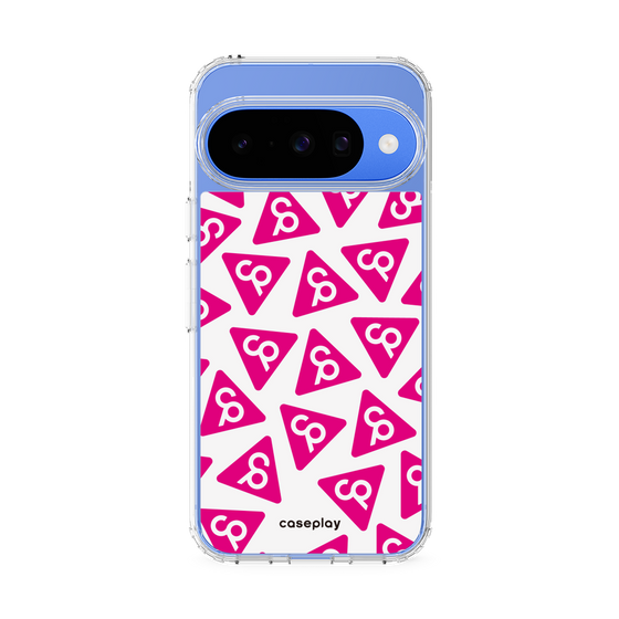 スリムプロテクションケース［ オリジナル - CASEPLAYロゴマーク - ピンク ］